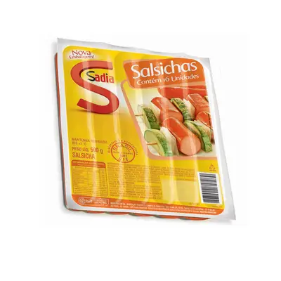 SADIA SALSICHA TRADICIONAL 500G