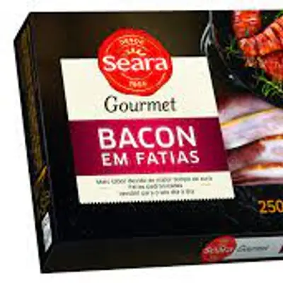 SEARA GOURMET BACON FATIAS 250G