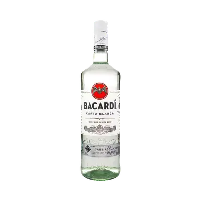 RUM BACARDI CARTA BLANCA 980ML