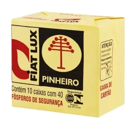 FOSFORO FIAT LUX PINHEIRO 10 CAIXINHAS