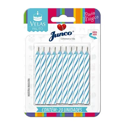 JUNCO VELA PALITO AZUL