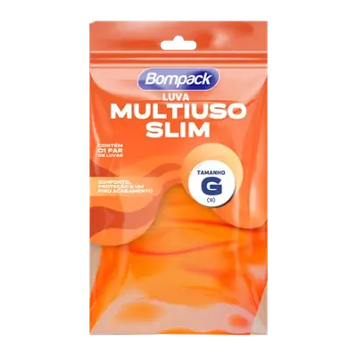 LUVA BOMPACK LARANJA SLIM G