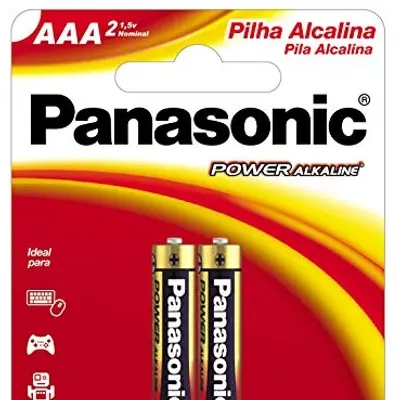 PANASONIC PILHA AAA2 POWER ALKALINE