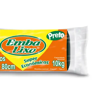 SACOS PARA LIXO EMBALIXO 50L 50UN