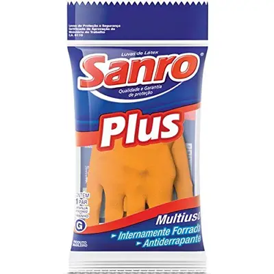 SANRO LUVA ANTIDERRA FORRADA MEDIA PLUS