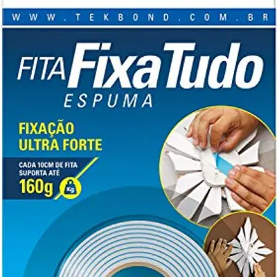 TEKBOND FITA DUPLA FACE 12X1,5M 1UN