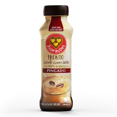 3CORAÇOES CAFE COM LEITE PINGADO 260ML