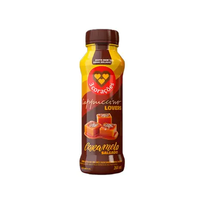 3CORAÇOES CAPPUCCINO CARAMELO 260ML