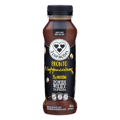 3CORAÇOES CAPPUCCINO POWER WHEY 260ML