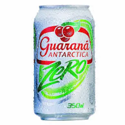 AMBEV GUARANA ANTARCTICA ZERO LATA  350ML