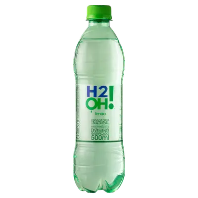 AMBEV H2OH LIMAO COM GAS PET 500ML