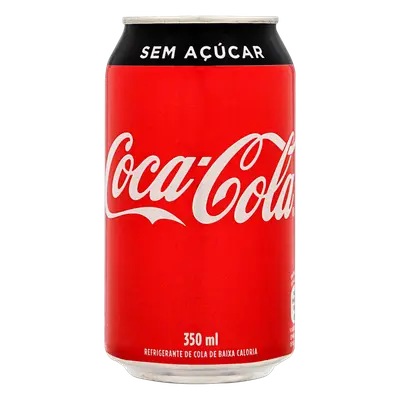 COCA COLA LATA SEM AÇUCAR 350ML