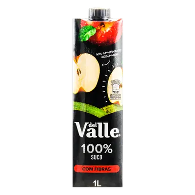 DEL VALLE 100% CAIXA MAÇA 1L