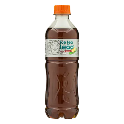LEAO BEBIDA ICE TEA PESSEGO ZERO PET 450ML
