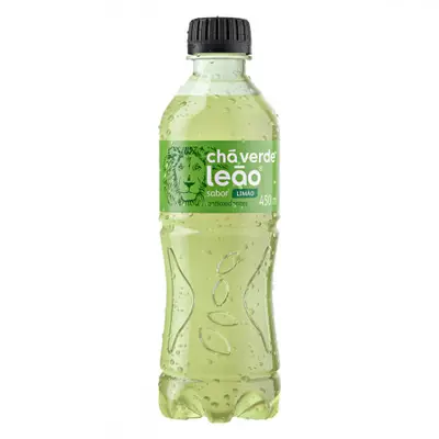 LEAO CHA VERDE LIMAO ZERO 450ML