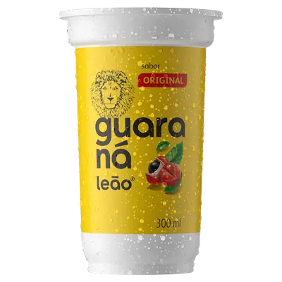 LEAO GUARANA NATURAL COPO 300ML