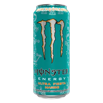 MONSTER ENERGY MANGO ZERO AÇUCAR 473ML