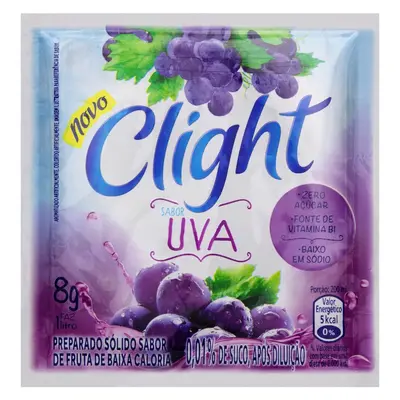 REFRESCO EM PO CLIGHT UVA 8G RENDE1L