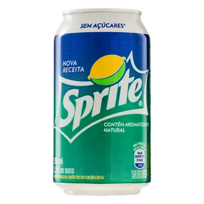 SPRITE LATA SEM AÇUCAR LATA 350ML