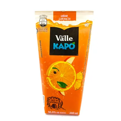 SUCO KAPO LARANJA 200ML