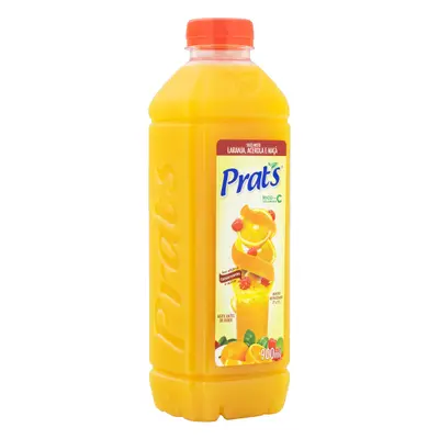 SUCO PRATS ACEROLA LARANJA E MAÇA 900ML