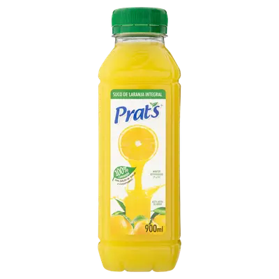 SUCO PRATS LARANJA INTEGRAL PET 900ML