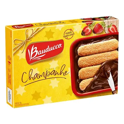 BAUDUCCO BISCOITO CHAMPANHE AÇUCAR CRISTAL 150G