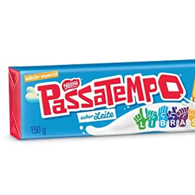BISCOITO PASSATEMPO LEITE 150G