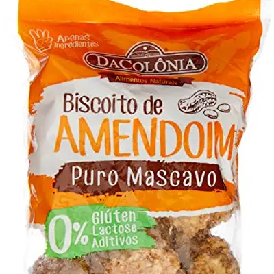 DACOLONIA BISCOITO AMENDOIM 200G