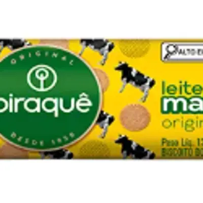 PIRAQUE BISCOITO DOCE LEITE MALTADO 132G