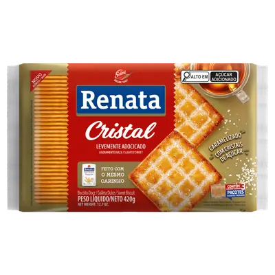 RENATA BISCOITO CRISTAL LEV ADOC 420G