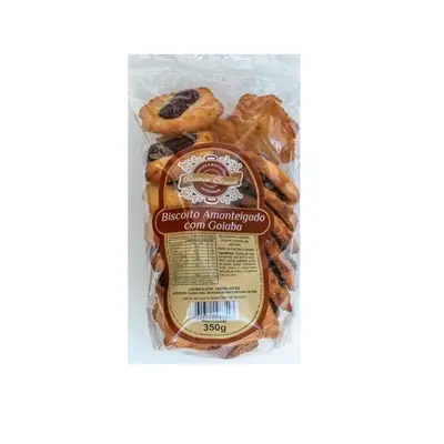 RUSCHEL BISCOITO AMANTEIGADO COM GOIABA 350G