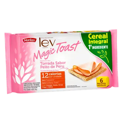 TORRADA MAGIC TOAST PEITO DE PERU 110G