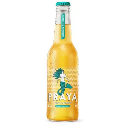 PRAYA CERVEJA PRAYA S/ GLUTEN 330ML