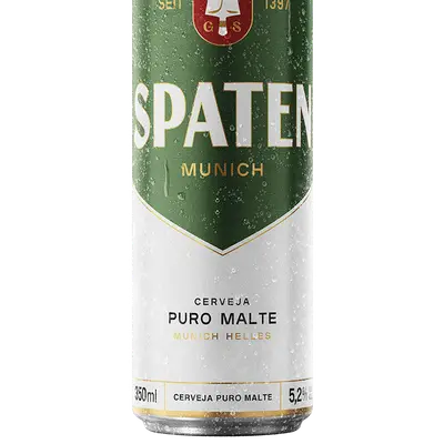 SPATEN LATA PURO MALTE 350ML