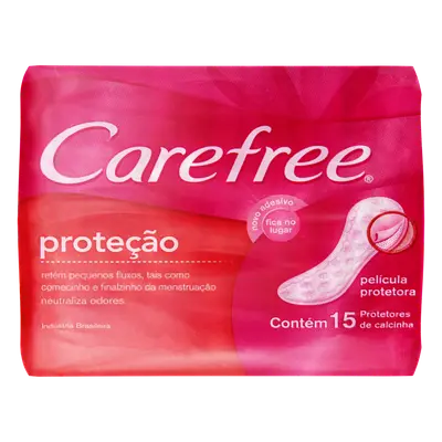 CAREFREE PROTEÇAO C/ PERFUME 15UN