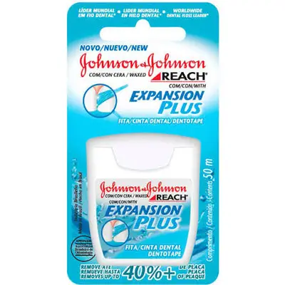 FIO DENTAL J&J REACH EXPANSION PLUS HORTELA 50M