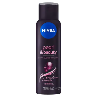 NIVEA DESOD AEROSOL P&B PER. NEGRA 150ML