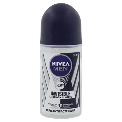 NIVEA DESOD MEN ROLL ON BLACK&WHITE 50ML