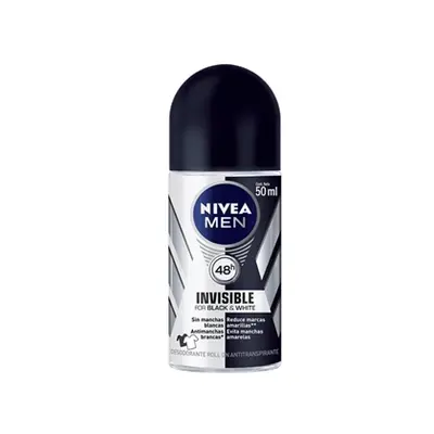 NIVEA DESOD ROLL ON BLACK&WHITE 50ML