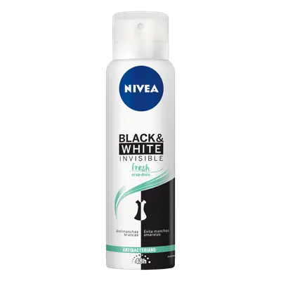 NIVEA DESOD WOMAN AEROSOL BLACK&WHITE 150ML