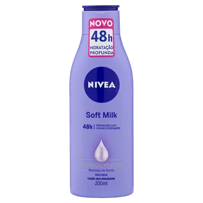 NIVEA LOÇAO HIDRATANTE SOFT MILK 200ML