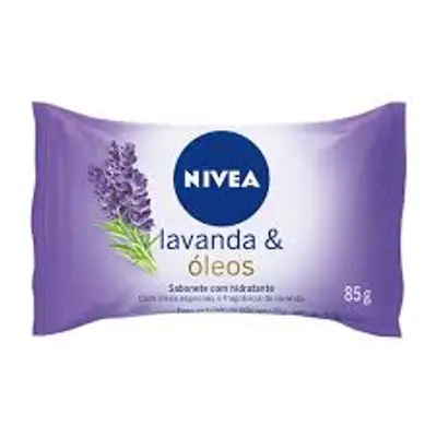 NIVEA SABONETE LAVANDA E OLEOS 85G