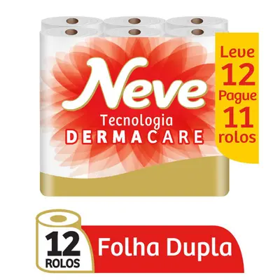 PAPEL HIGIENICO NEVE 12 ROLOS 30M