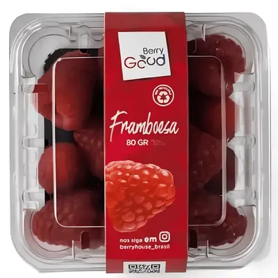 FRUTAS UNI BERRY GOOD FRAMBOESA 80G