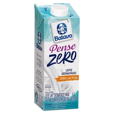 BATAVO LEITE DESNATADO ZERO LACTOSE 1L