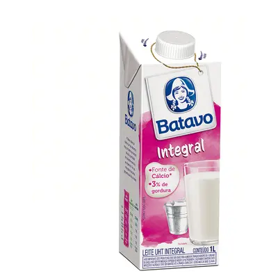 BATAVO LEITE INTEGRAL 1L