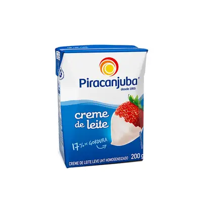 CREME DE LEITE PIRACANJUBA 200G