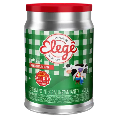 ELEGE LEITE INTEGRAL EM PO INSTAN 380G