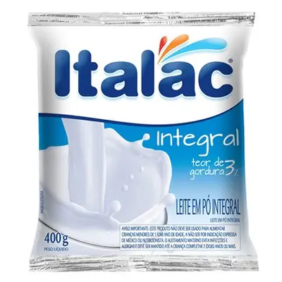 ITALAC LEITE EM PO INTEGRAL 400G